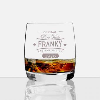 Personalisiertes Whisky Glas *Franky * mit Gravur 