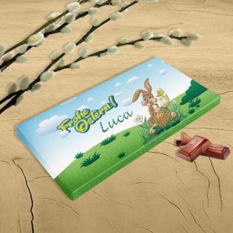 Oster-Schokolade von Lindt für Kinder mit wunderschönen Hasen, 100 g 