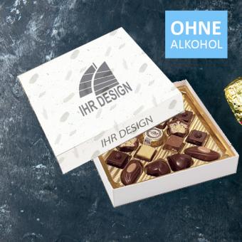 Lindt Pralinen alkoholfrei mit Logo oder eigenem Design bedrucken (96 g) 