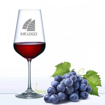 Weinglas 450 ml mit eigenem Logo/Design 