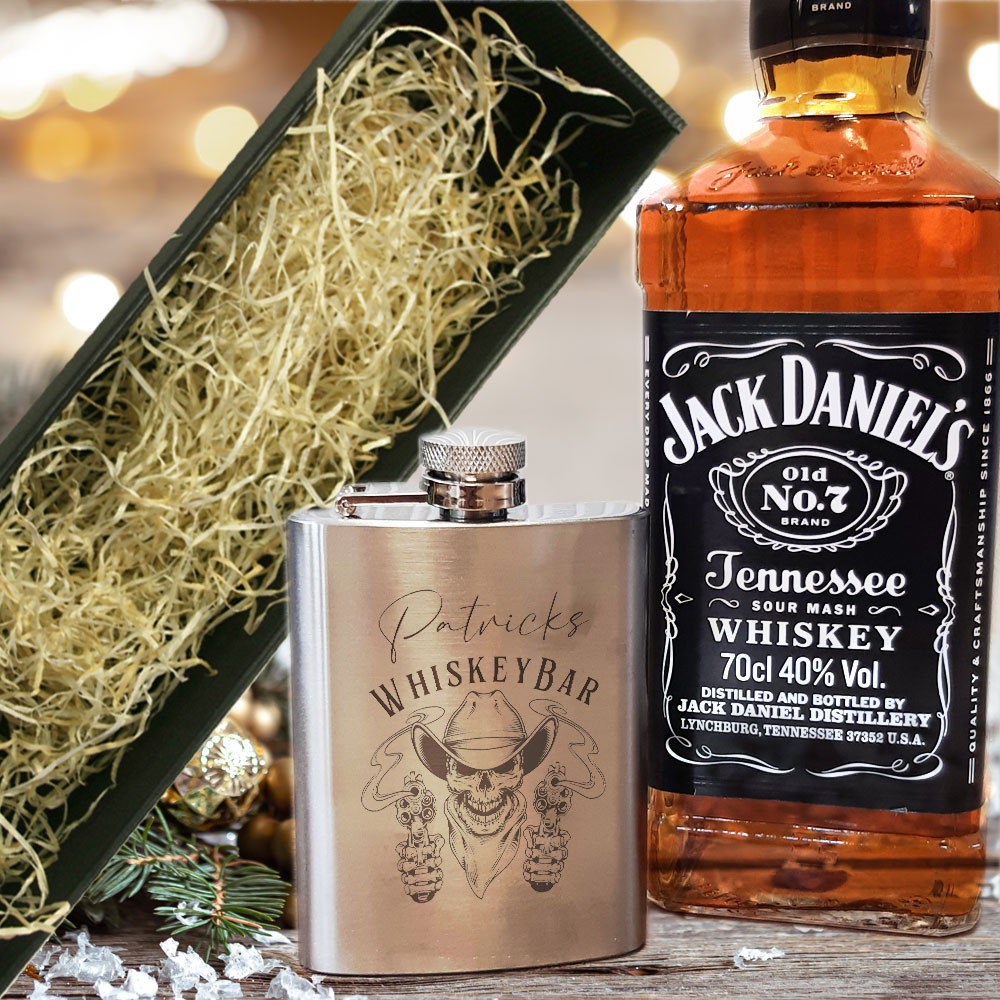 Whisky Gläser Totenkopf Personalisierte Geschenke Männer Whiskey